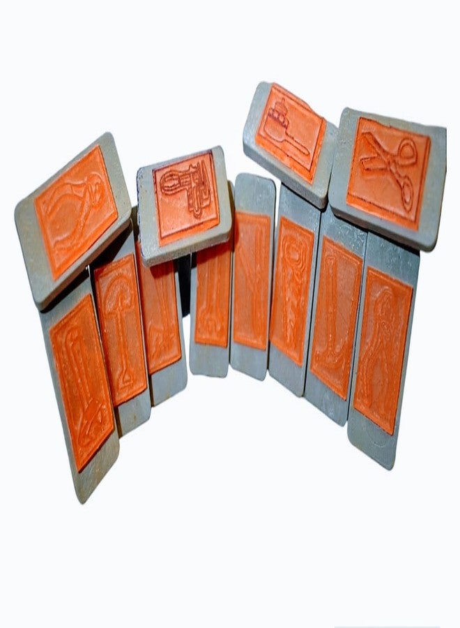 Futurez Key Home Tool Stamp Set | Educational Stamp for Students & Teachers - Pack of 12 Inking Stamps for Classroom Use, Teacher's Reward, and Homework Check | Creative Learning Tools - Image 4